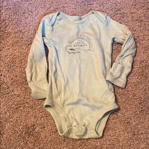 Carter's Little Optimist Bodysuit - Soft Blue